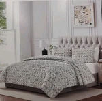 New Seventh Studio Winter Diamond Holiday-print 3 Pc Quilt Set Full/queen. Fixed Price $40.50.