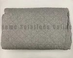 Pottery Barn Belgian Flax Linen Diamond Quilt Flagstone Gray King Cal #U1088. Fixed Price $277.52.