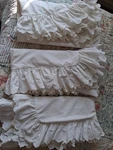 Ralph Lauren Bromley Ivory- Euro Square Ruffled Pillow Sham 3 Available. Fixed Price $69.99.