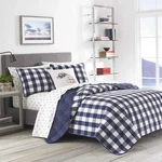 Eddie Bauer Lakehouse Quilt Set 3PC Cotton Soft Lightweight Breathable. Fixed Price $59.00.