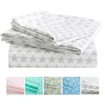 Vonty Kids Bed Sheets Twin Stars Printed For Boys & Girls, Soft Lightw.... Fixed Price $35.64.