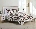 Kate Aurora Holiday Living 3 Piece Christmas Red Poinsettia Quilt Blanket. Fixed Price $39.99.