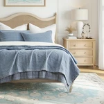 Evergracehome Stonewashed Cotton Quilt Set Full Queen Ultra Soft Oversized. Fixed Price $178.73.
