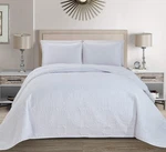 Mk Home Collection 3PC King/california Solid Embossed Bedspread C.... Fixed Price $32.90.