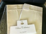 $330 New Pair (2) Yves Delorme Palace Euro Shams Athena Ecru Cream 500TC Luxury. Fixed Price $156.00.