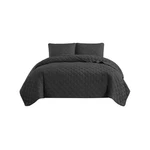 Swift Home All-season 2-PIECE Dark Gray Solid Color Microfiber Twin/twin Xl Quil. Fixed Price $15.83.