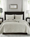 Madison Park Harper Coverlet Set White Color King/cal Size Nip. Fixed Price $100.00.