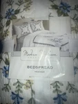Modern Heirloom Heather Bedspread, King 120X118'', White. Fixed Price $80.00.