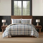 Eddie Bauer - Twin Comforter Set, Reversible Bedding With Matching Sham,. Fixed Price $95.85.
