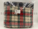 Pottery Barn Peyton Plaid Reversible Patchwork Quilt Multi King Cal #U1078. Fixed Price $346.90.
