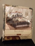 Northcrest Bear Lodge Quilt Twin Rustic Cabin Bedding Cotton New. Fixed Price $88.00.