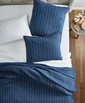 Oake Contrast Stitch Coverlets, King. Fixed Price $74.90.