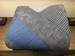 Pottery Barn Teen Denim X Quilt Full/queen-pre-owned.. Fixed Price $100.00.