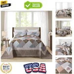 Oversized King Bedspreads 120X120-3 Pcs California Quilt, Extra Large Qu.... Fixed Price $116.79.