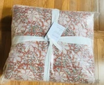 Pottery Barn Sloan Voile Quilt Set Terracotta King 2 Standard Shams Kalamkari.. Fixed Price $269.00.