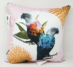 Deny Designs Jolly Parrots Tropical Birds 16" Throw Pillow Pink Multi-color. Fixed Price $5.54.