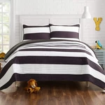Urban Playground All Seasons Lavelle Black/white Stripe Quilt Set - 3 Piece S.... Fixed Price $74.85.