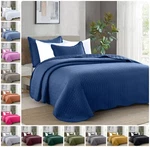 Lightweight Quilt Bedspread Set Soft Dual Sided Bedding Throw With Pillow Shams. Fixed Price $28.99.