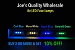 (10)LED 8V Fuse Lamps /4230-4240-4270-4400-4415-4100-4140-4300 2440/MARANTZ Bulb. Fixed Price $12.61.