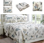 7-PIECE Birds Comforter Set American Country Queen Quilt. Fixed Price $266.99.