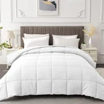 Matbeby Comforter Duvet Insert - All Season White, King Size Quilted Down Alte. Fixed Price $40.99.