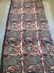 Vtg African Batik 100% Cotton Handwoven Double Bedspread/blanket Made India. Fixed Price $39.99.