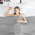 Hyleory Cooling Blankets For Hot Sleepers, Summer Throw (50"X70"), Grey. Fixed Price $20.38.