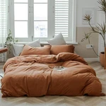Amwan Jersey Knit Cotton Solid Pumpkin Color Luxury Soft Comforter Cover Twin.... Fixed Price $94.48.