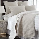 Levtex Home Pom Quilt King Taupe-. Fixed Price $70.00.
