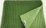 $700 John Robshaw Textiles Velvet Moss Green Queen Quilt Coverlet Blanket India. Fixed Price $499.00.