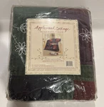 New Other Velvet Patchwork Throw (RN-52459) 50X60 By Applewood Cottage. Fixed Price $34.99.