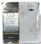 Croscill Amira Soft Blue King Quilt 104" X 90" 100% Cotton Machine Washable. Fixed Price $141.99.