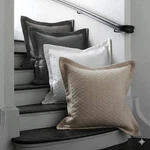 2 Dransfield & Ross - Vannerie Collection King Shams Taupe (neiman Marcus). Fixed Price $38.99.