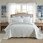 3PCS Cotton Oversized Bedspread Set Coverlet Lightweight Quilt. Fixed Price $108.99.