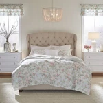 Laura Ashley Cotton Duvet Cover & Sham Sets (madelynn-duck Egg). Fixed Price $89.99.