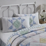 King Sham Jolie Farmhouse 21X37 Patchwork Quilt Cotton Bedding Decor Vhc Brands. Fixed Price $33.95.