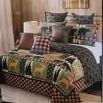 Quilt Bedding Set Full/queen By Virah Bella-autumn Forest Printed Lightweight. Fixed Price $35.00.