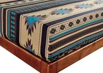 Chezmoi Collection 4-PIECE Southwestern Tribal Multi-color Sheet Set. Fixed Price $31.99.