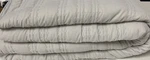 Threshold Twin/twin Xl Lofty Velvet Quilt Light Gray, W/ Defects. Fixed Price $40.31.