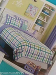 Circo Purple Plaid Quilt Set - Full Queen 3 Piece. Fixed Price $85.00.