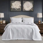 Chixin Botanical Cotton Quilt California King Size - Real Stitching Leaf. Fixed Price $131.01.