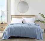 Tommy Bahama - Blanket, Soft Cotton Bedding, King, Coast Blue. Fixed Price $76.92.