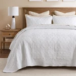 Madison Park Quebec Reversible Quilt Set Damask Design, Double Sided A, Full. Fixed Price $108.99.
