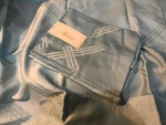 $1150 Pratesi Italy (2) Euro Shams 3 Line Jacquard 100% Cotton Blue 760TC 65%OFF. Fixed Price $360.00.
