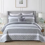 Sahsahcasa Quilt Set, Queen Size, 100% Cotton Bedding Reversible Lightwe.... Fixed Price $140.10.
