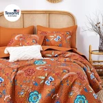- Boho Quilt Set, Floral Bohemian Chic Country Botanical Colorful Funky Flower P. Fixed Price $49.43.