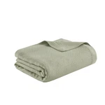 Madison Park 100% Egyptian Cotton Lightweight Summer Blanket, Breathable Waffle. Fixed Price $71.03.
