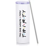 Neapth 30TH Birthday Gifts For Her Women 20OZ Skinny. Fixed Price $42.34.
