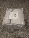 King Washed Cotton Sateen Quilt Light Gray - Threshold. Fixed Price $49.00.