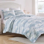 Greenland Home Coastal Paradise Reversible Matelass Coverlet Set, 3-PIECE King/. Fixed Price $80.99.